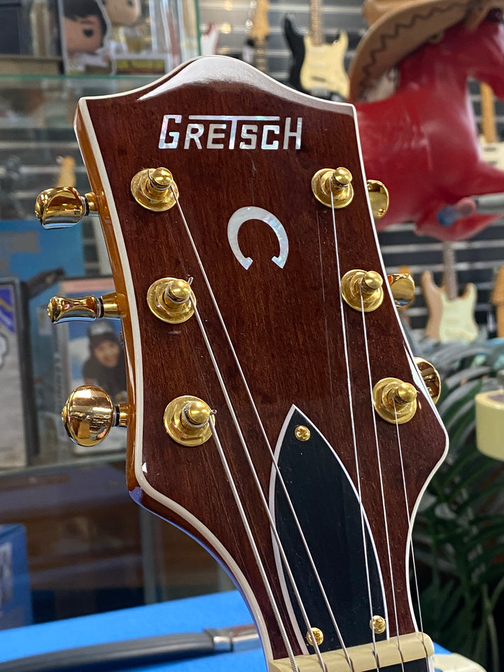 Gretsch 2022 G6120TG-DS Players Edition Nashville Roundup Orange W/case ***Pre Loved***