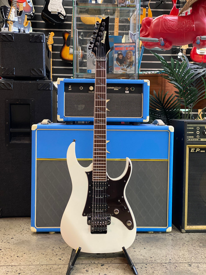 Ibanez MIJ 2010 Ibanez RG2550Z Prestige Galaxy White W/case Pre Loved