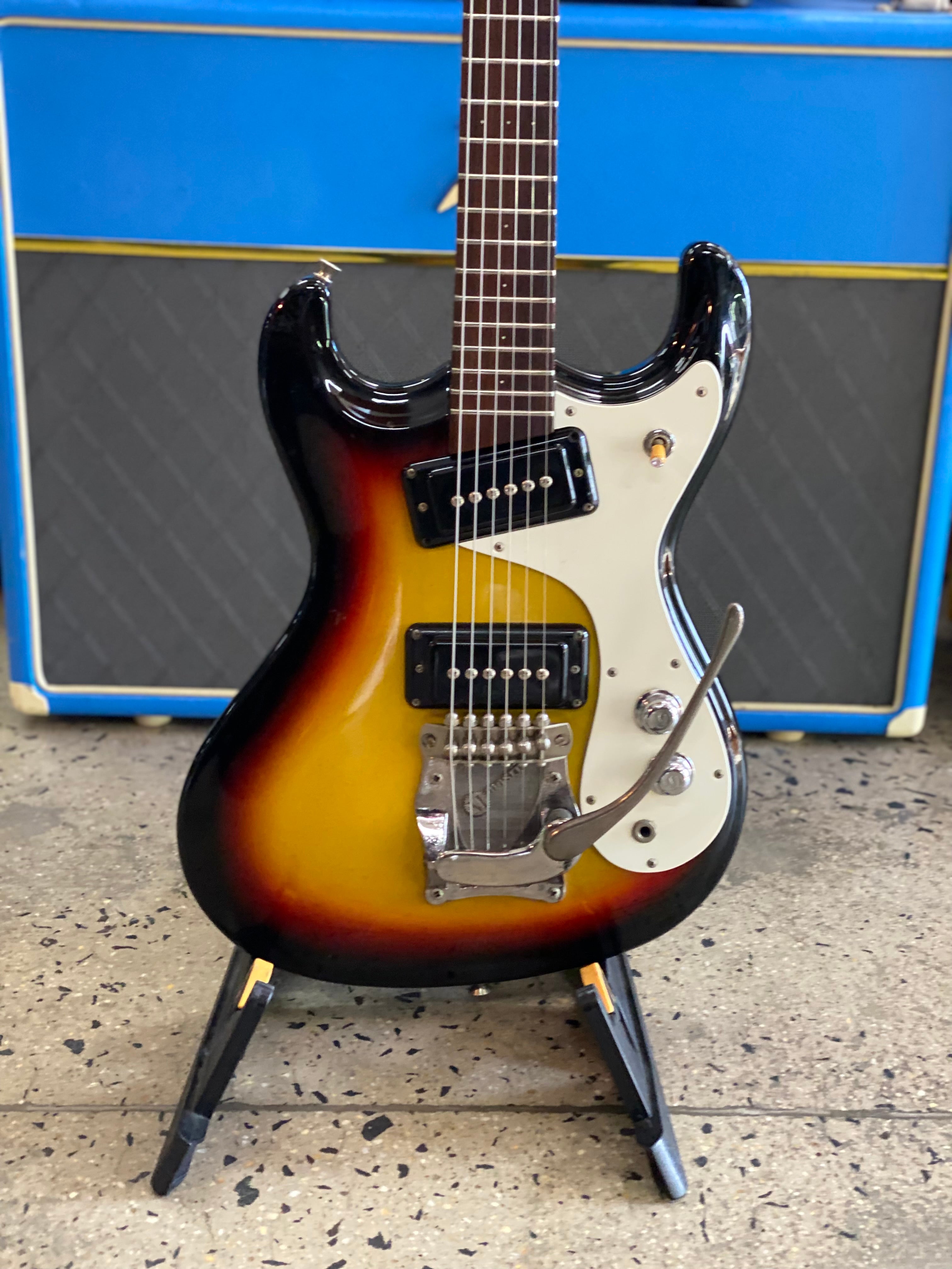 ☆極美品☆ ミニ  MOSLITE  GUITAR Mosrite Mini Guitar Electric Guitar Rare Mozlite Type Used