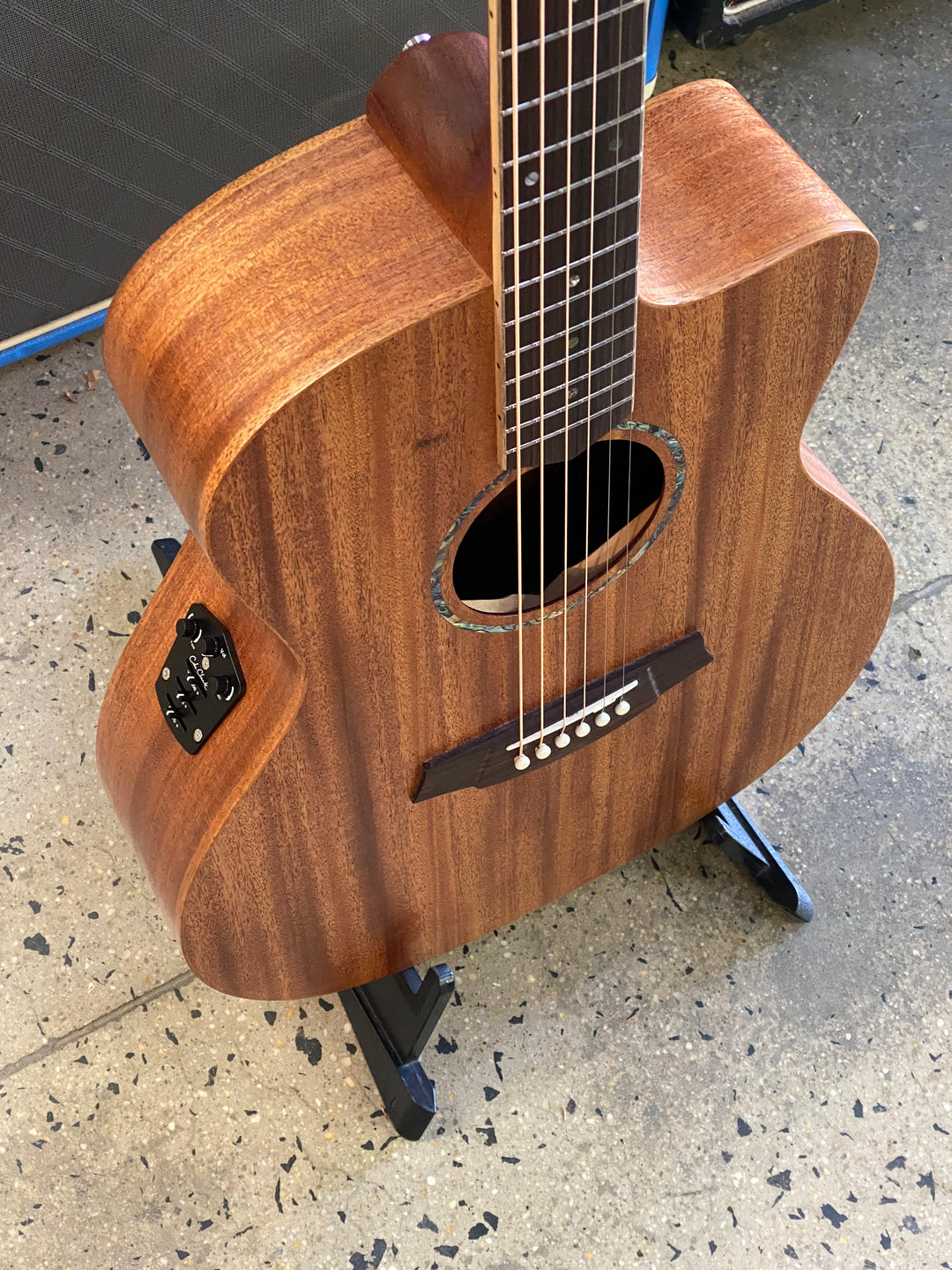 Cole Clark Studio GA SAN1EC All Solid African Mahogany