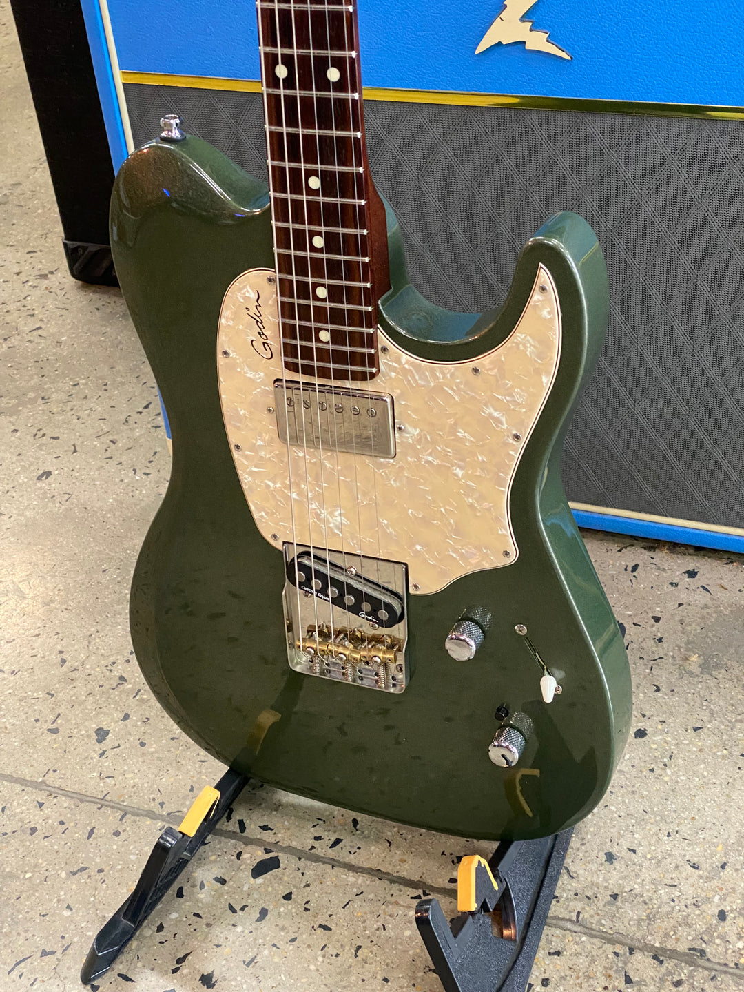 Godin Stadium '59 Electric w/bag | Desert Green **pre loved**