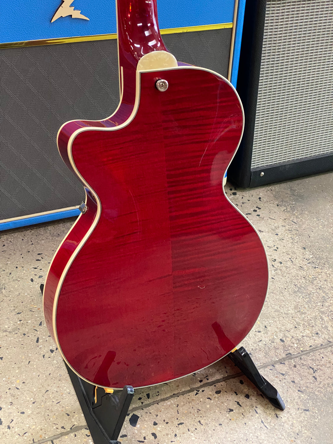 Hofner Contemporary Club Single Cut | Red w/case ***Pre loved***