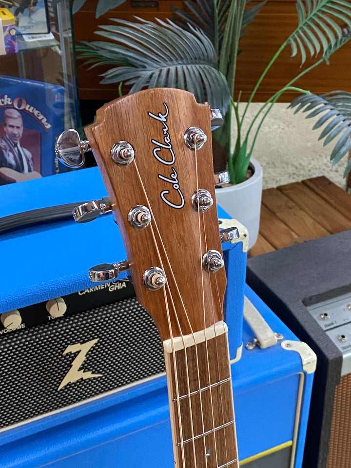 Cole Clark Studio SAN1EC Grand Auditorium Blackwood top back & sides