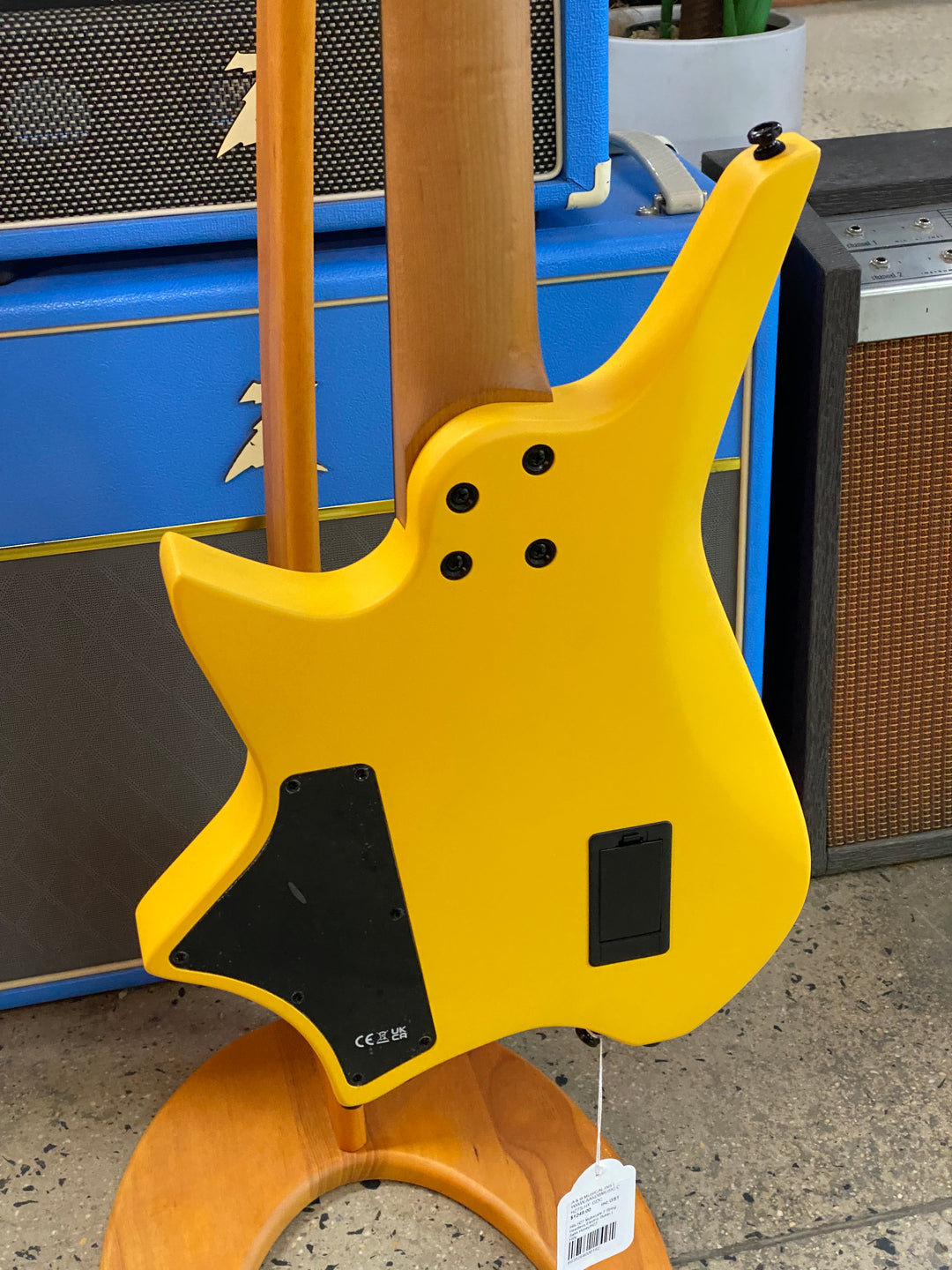 Hils HZ7 Multiscale 7 String Headless Electric Guitar | Satin Honey