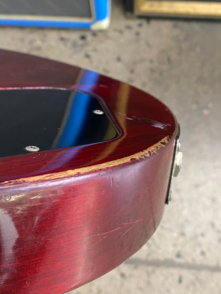 Gibson USA 1984 Les Paul Studio *modded* w/case | Wine Red **pre loved**