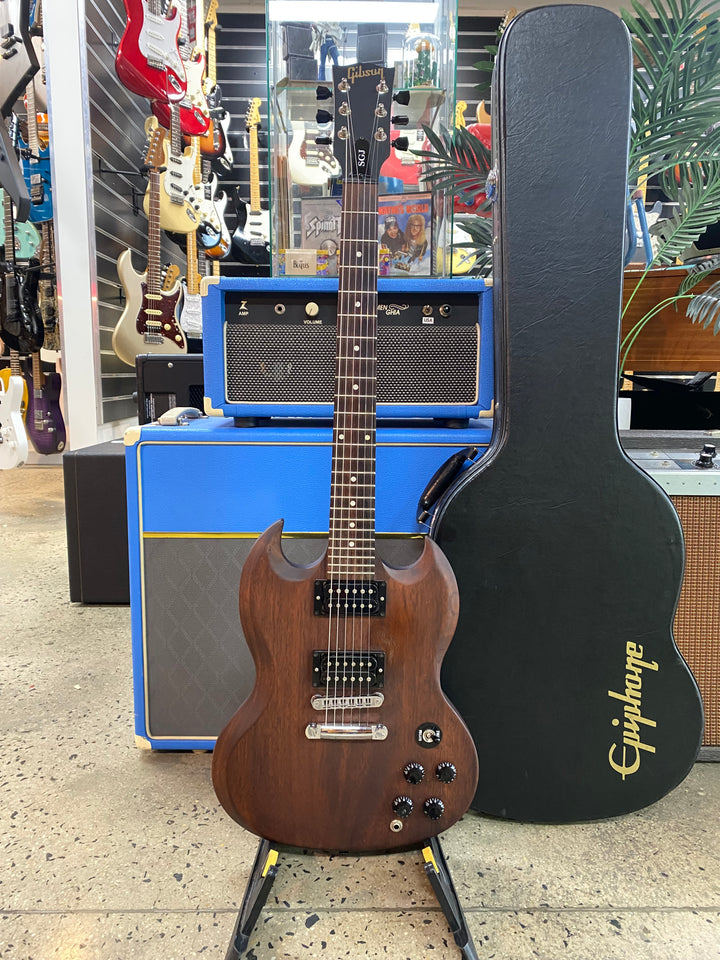 Gibson USA 2013 SGJ Modded Chocolate Satin W/case Pre ***Loved***