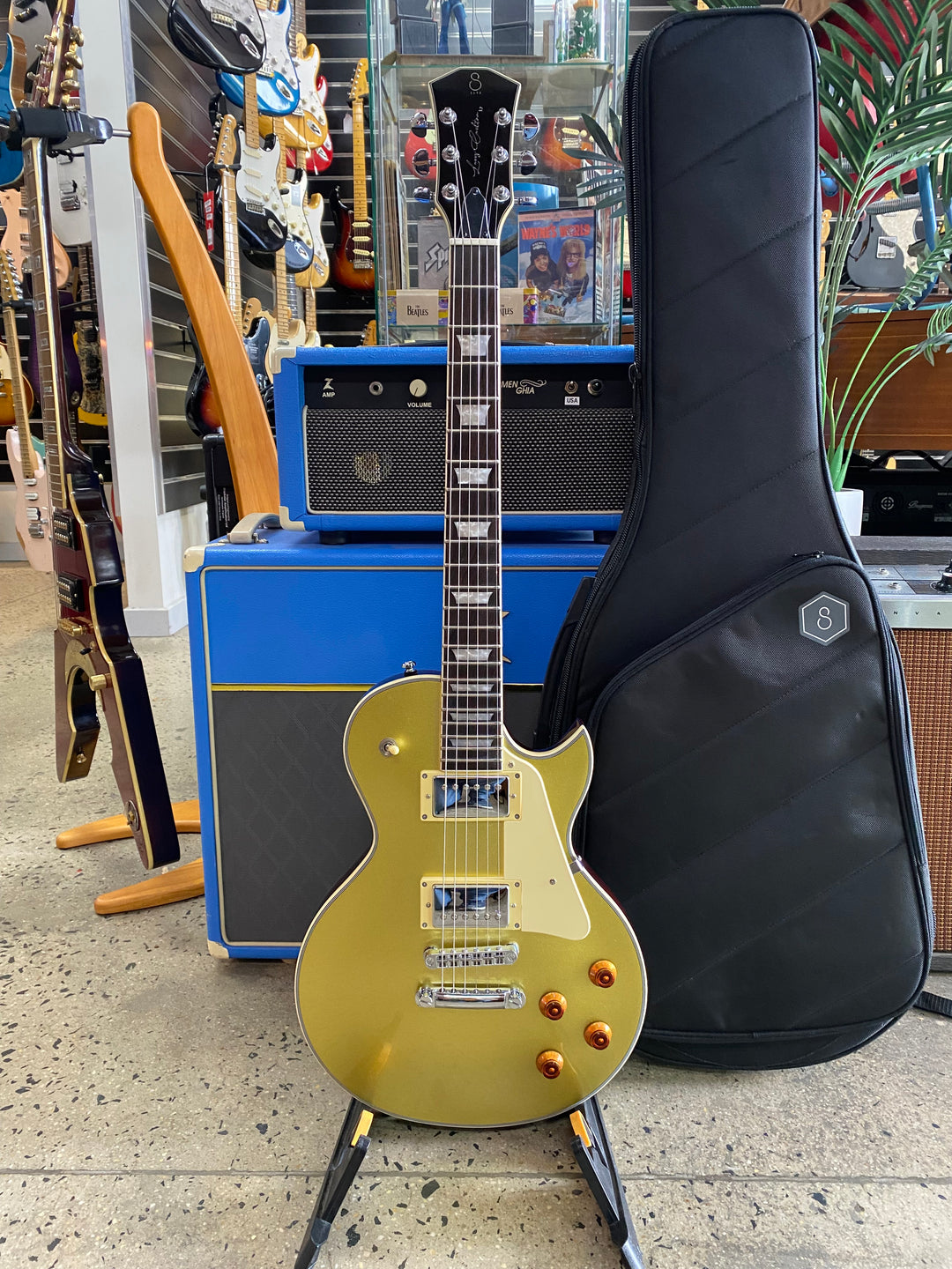 Sire L7 GEN 2 Larry Carlton Signature Single Cut Goldtop W/bag ***Pre Loved***