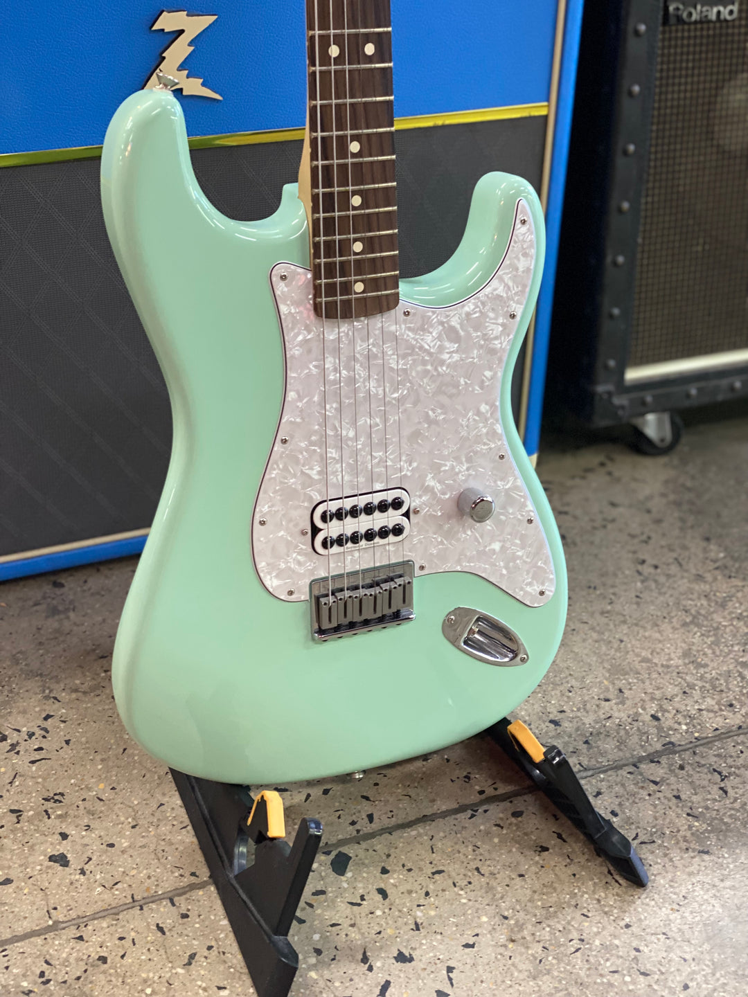 Fender 2023 Tom Delonge Strat w/bag | Surf Green ***pre loved***