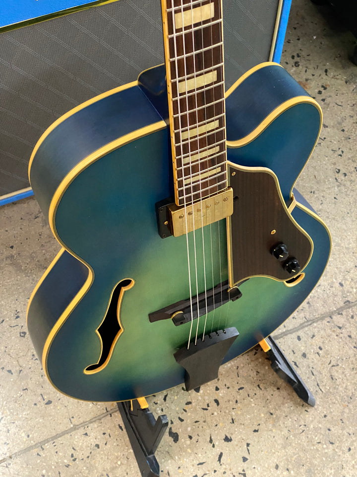 Ibanez 2015 AFJ91 Artcore Expressionist Series | Jet Blue Burst ***pre loved***
