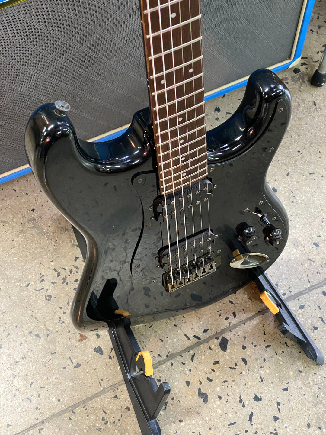 Squier Japan JV '82-84 Contemporary ST Strat HH Black W/bag ***pre loved***