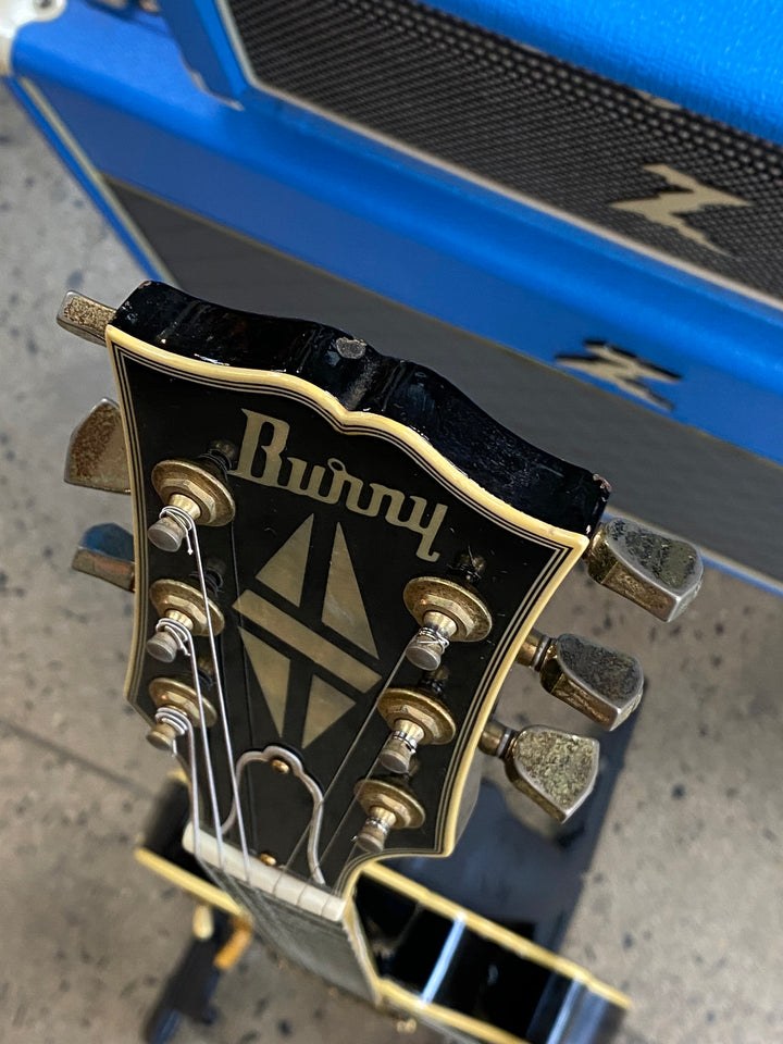 Burny 1980s RLC LP Custom w/bag | Black ***pre loved***