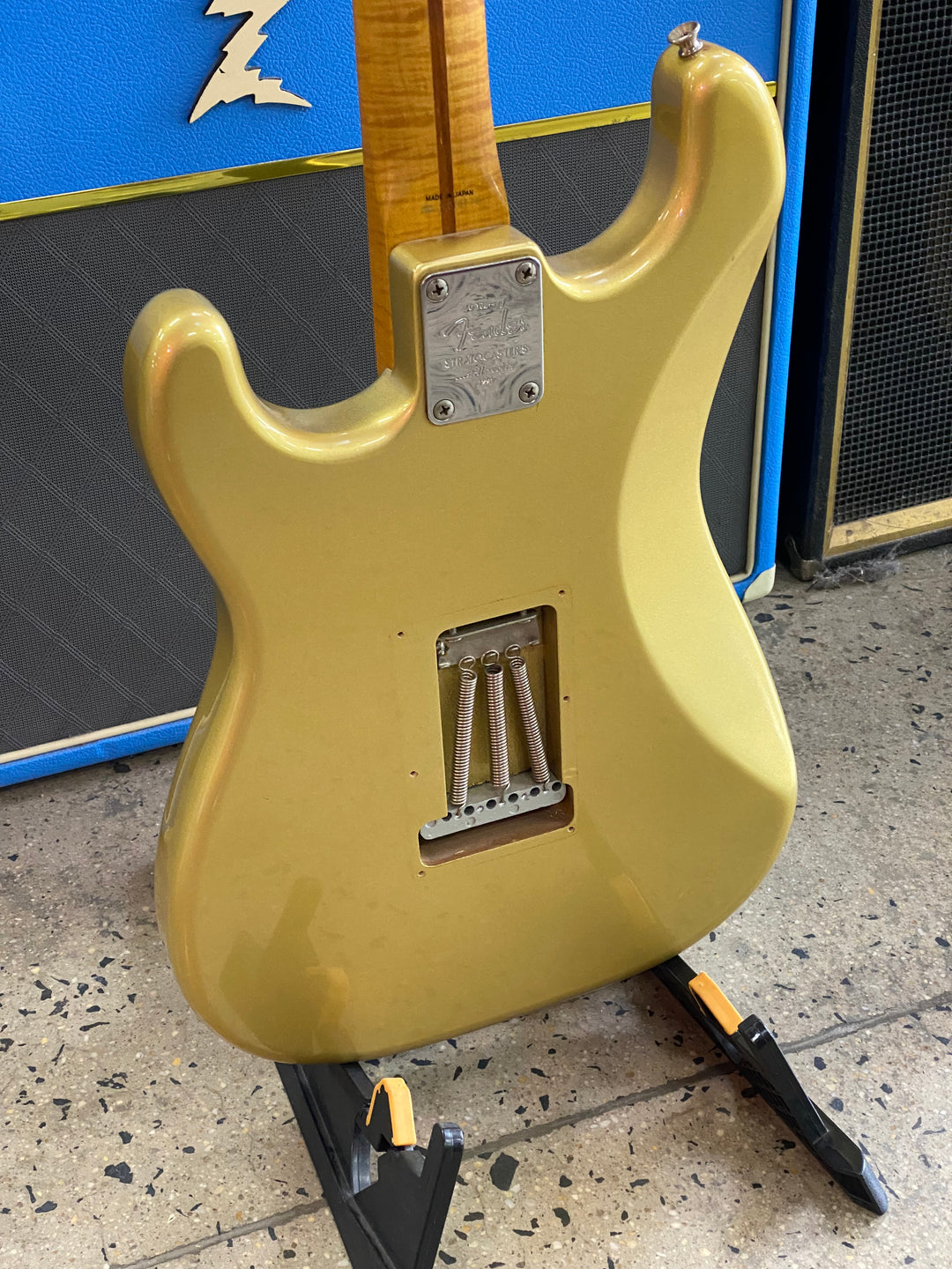 Fender 1994 40th Anniversary Foto Flame w/case | Shoreline Gold ***pre loved***