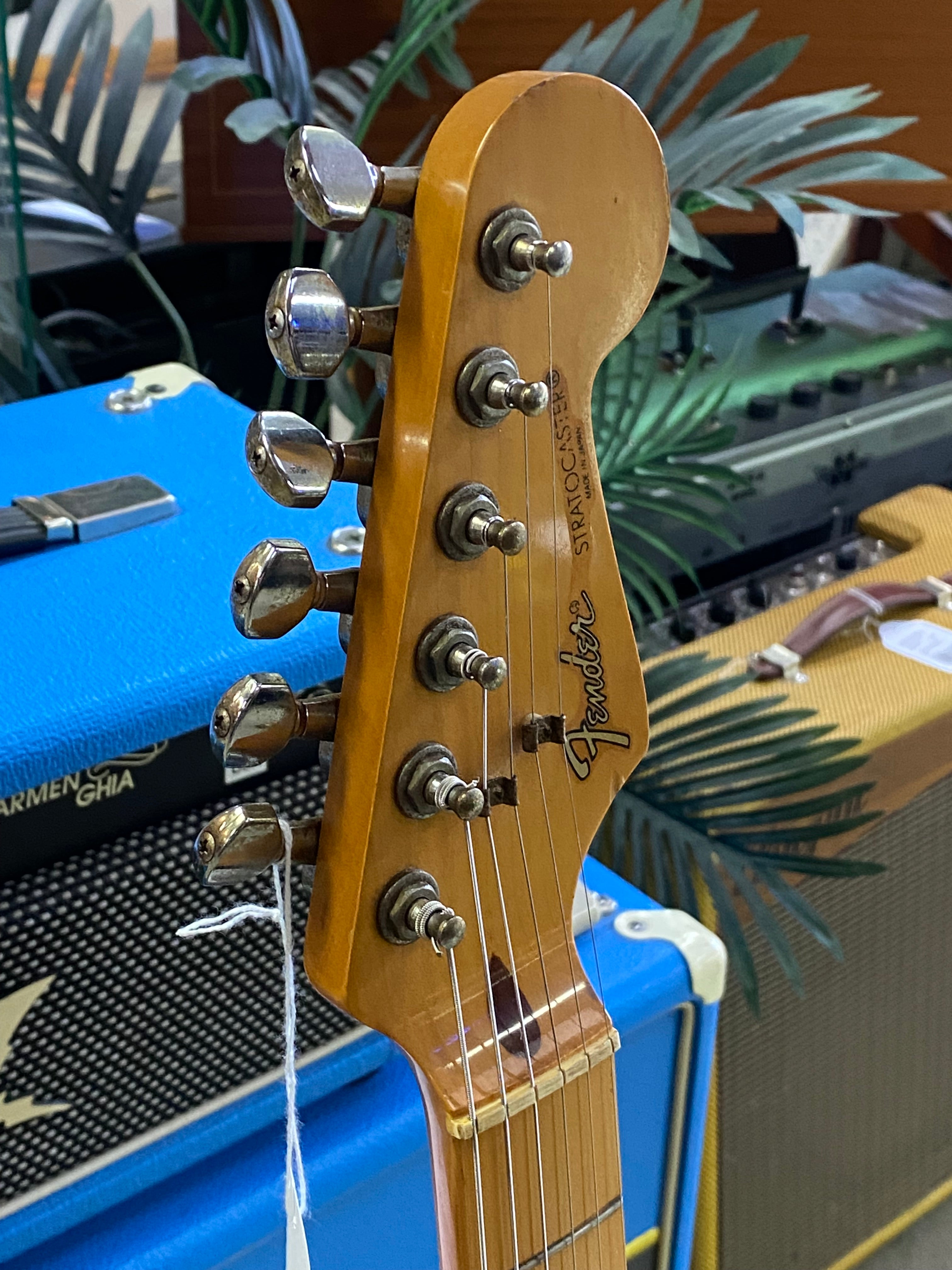 Fender 1984-87 MIJ E Series Strat Black W/bag ***Pre Loved