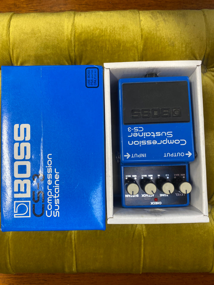 Boss CS-3 Compression Sustainer W/box ***Pre Loved***