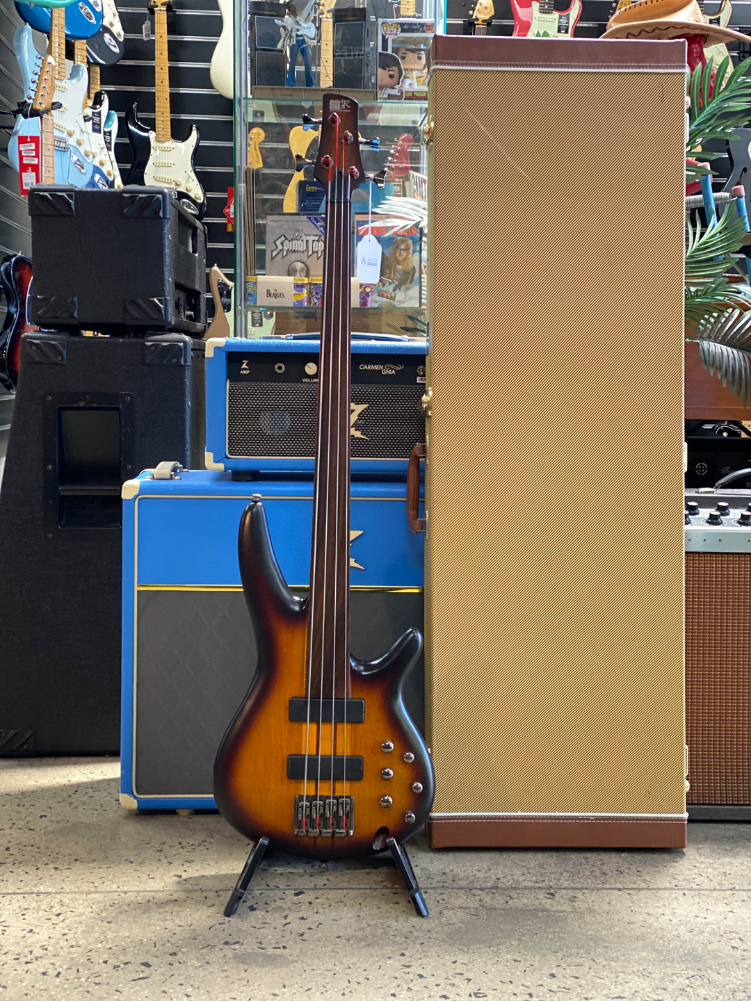 Soundgear by Ibanez 2016 SRF700 Fretless w/case | Sunburst ***pre loved***