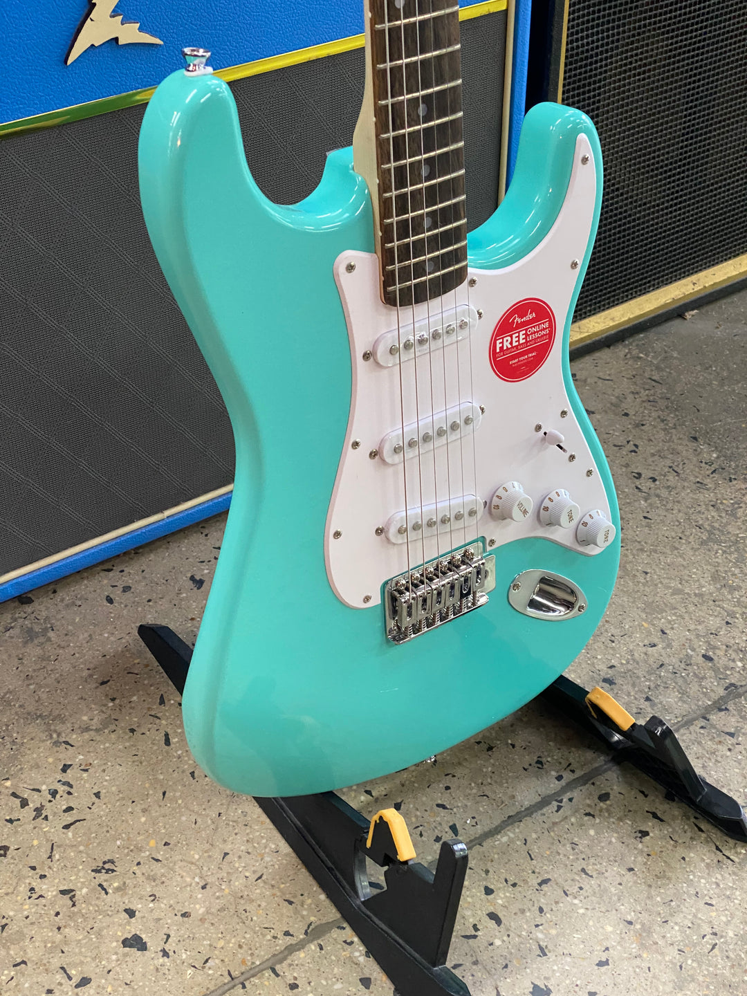 Squier by Fender FSR Sonic Strat | Seafoam Green