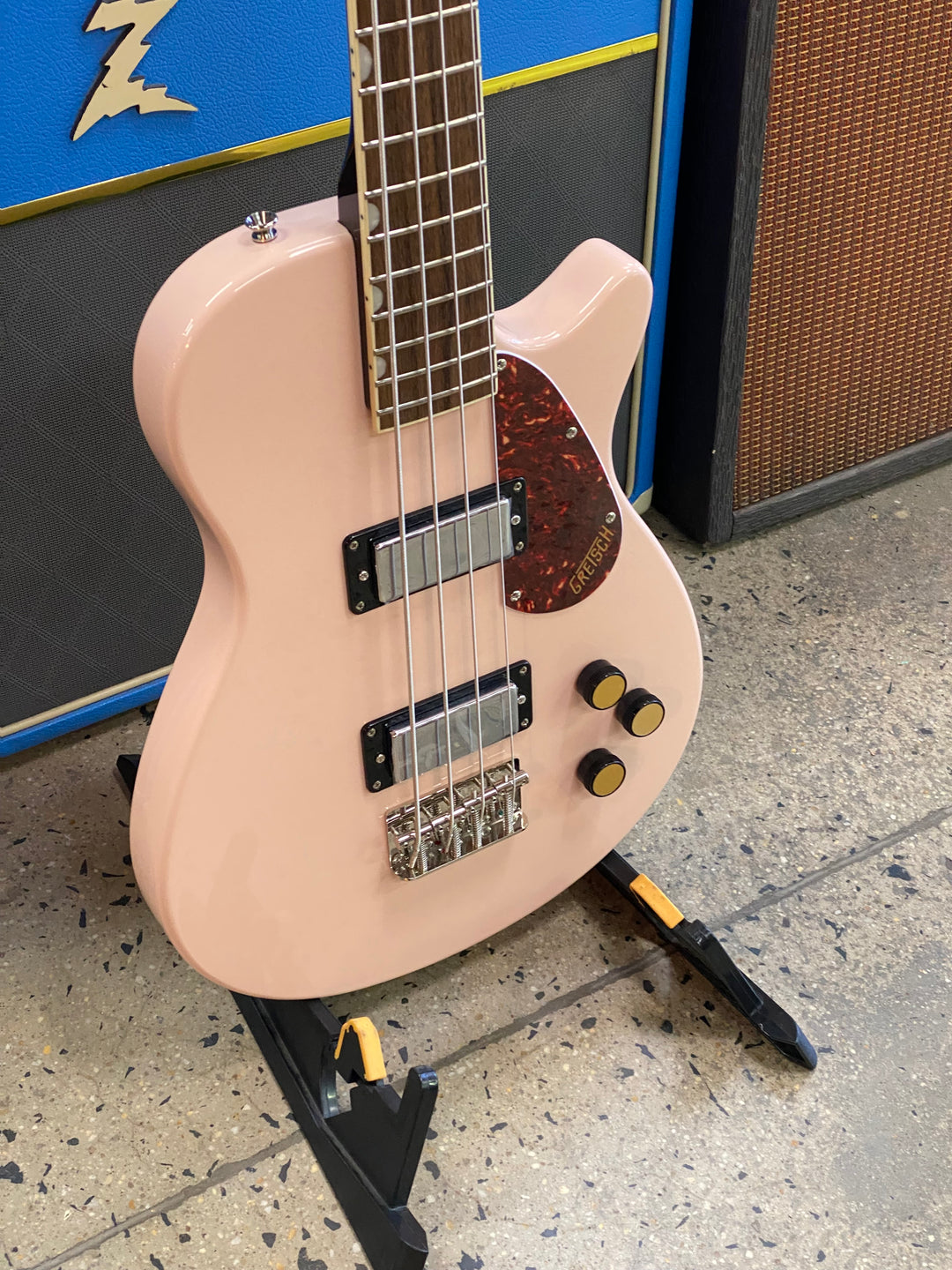 Gretsch Streamliner Jet Club Bass Single-Cut | Shell Pink