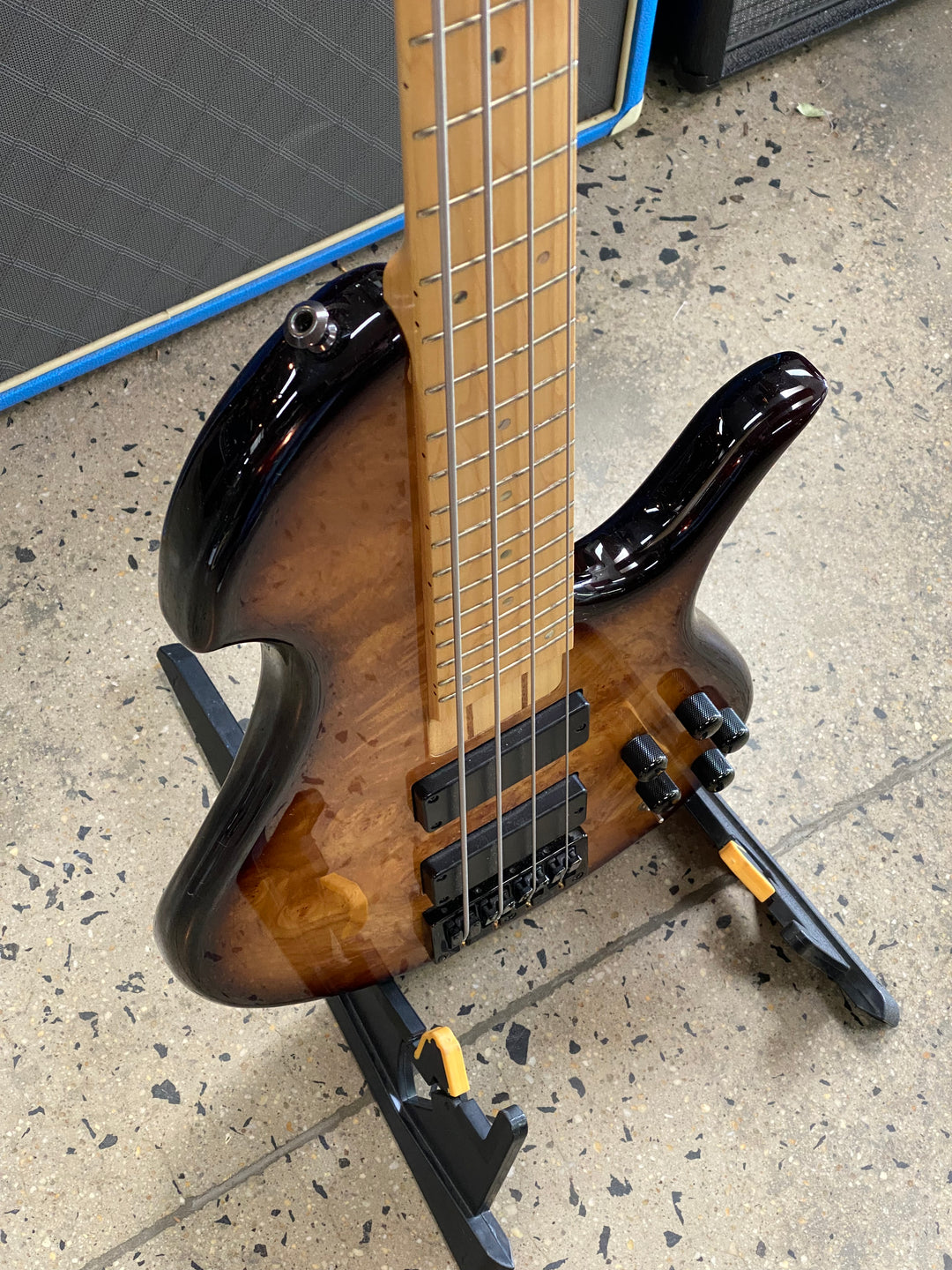 Bacchus Bass MIJ SCB4-Custom | Burl Maple ***Pre Loved***