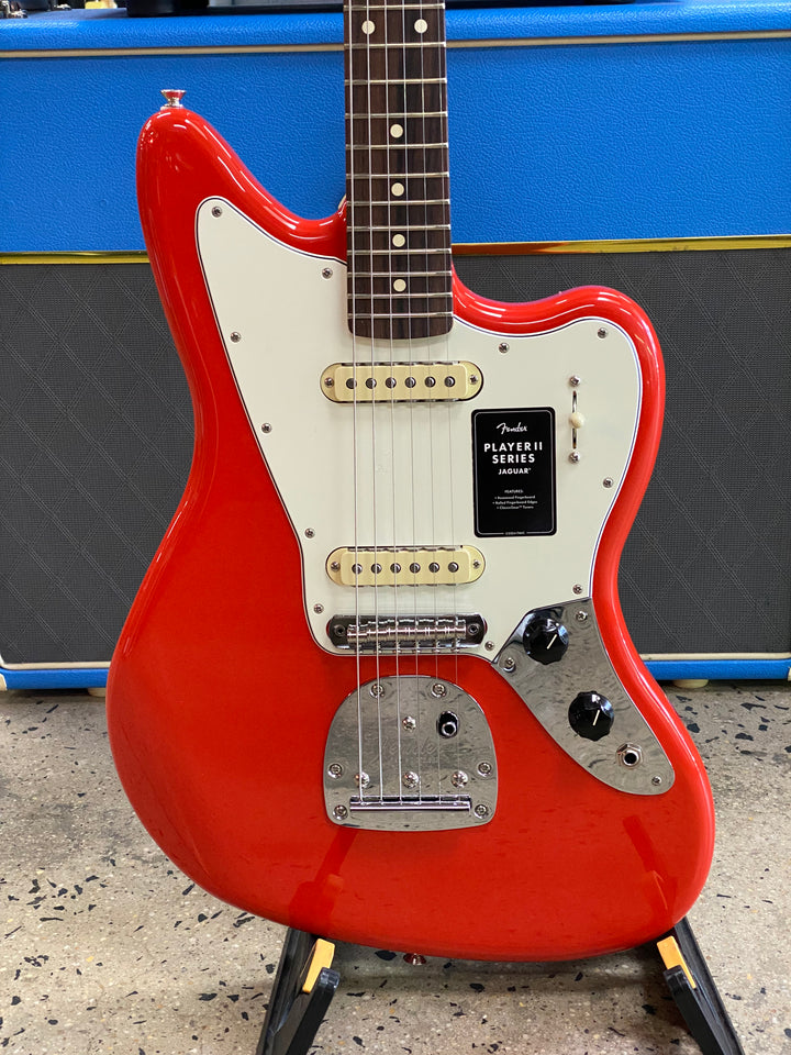 Fender Player II Jaguar Rosewood Fingerboard | Coral Red