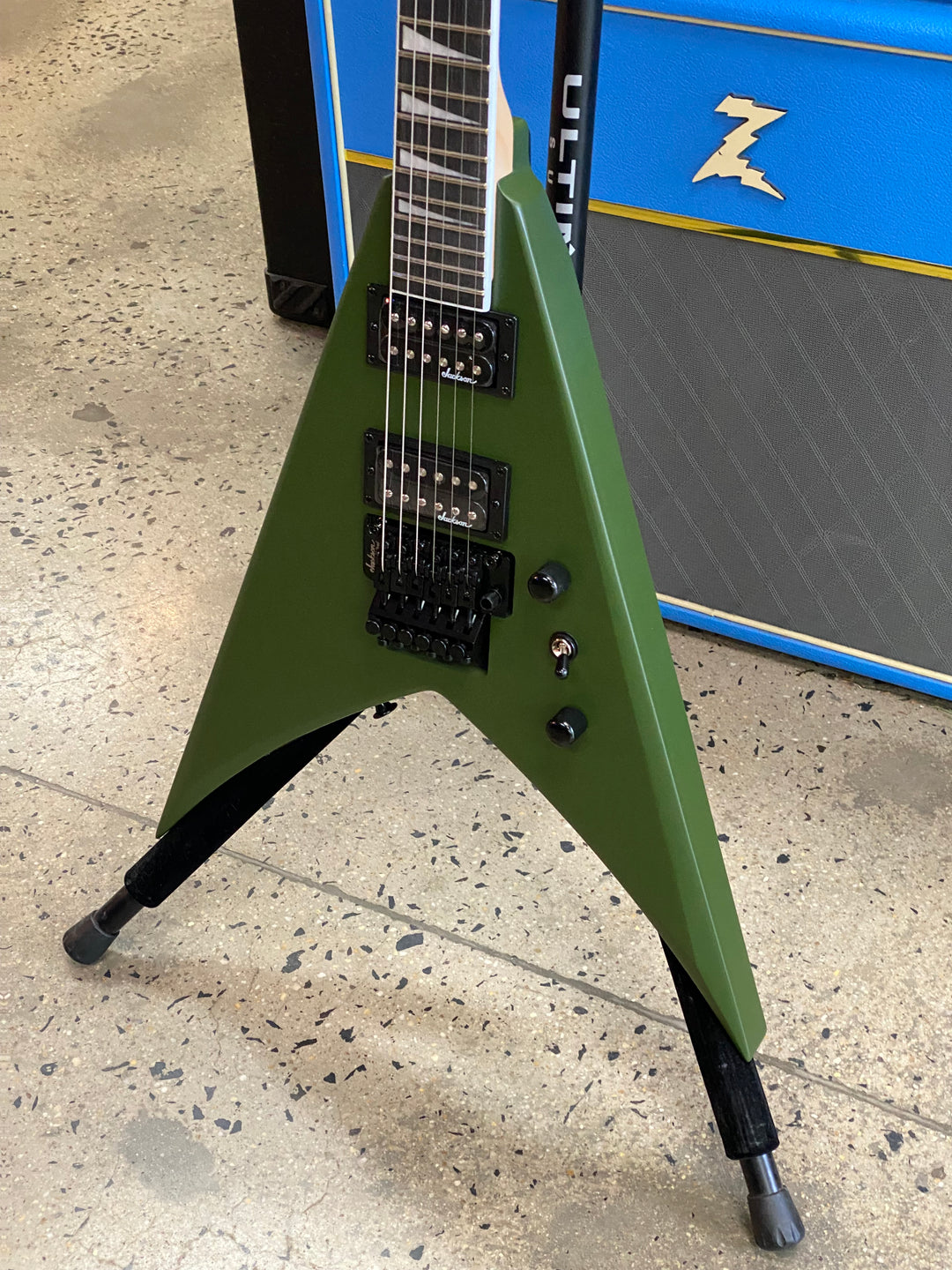 Jackson JS Series King V JS32 | Matte Army Drab