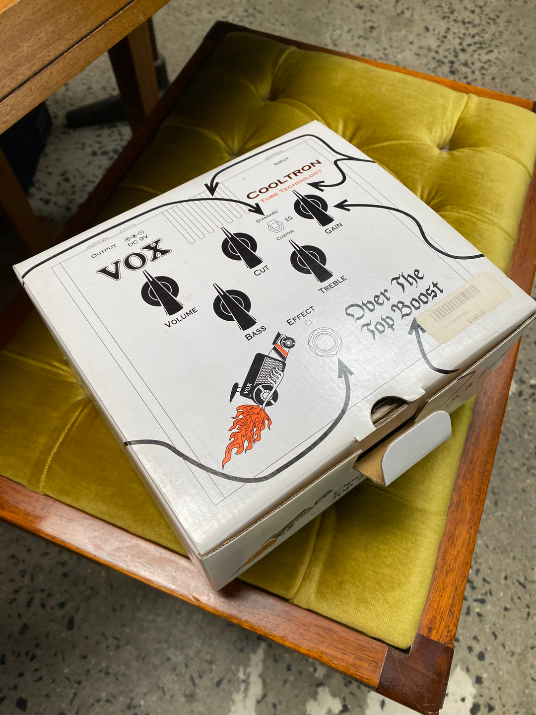 Vox Cooltron Over The Top Boost Tube Boost pedal W/box ***Pre Loved***