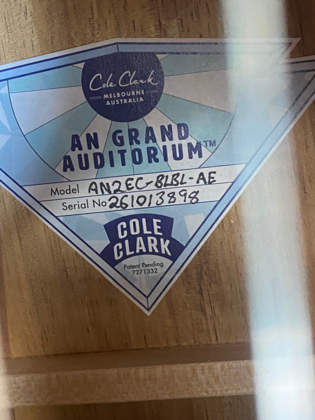 Cole Clark AN2EC All Blackwood Acoustic Electric