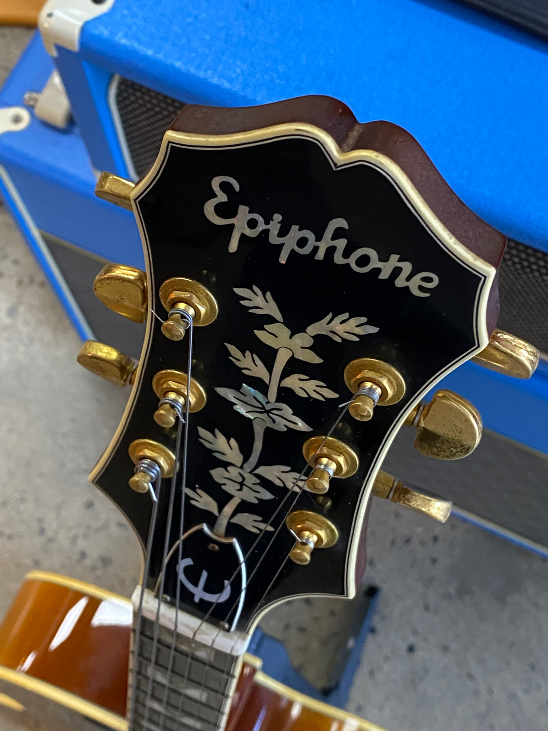 Epiphone 1991 MIJ Emperor 1 Pickup wbag | Vintage Honey Burst ***pre loved***