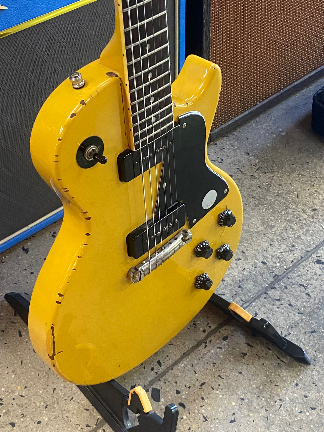 Burny 80s Rock'n Roll Version Les Paul Special TV Yellow w/bag ***Pre loved***
