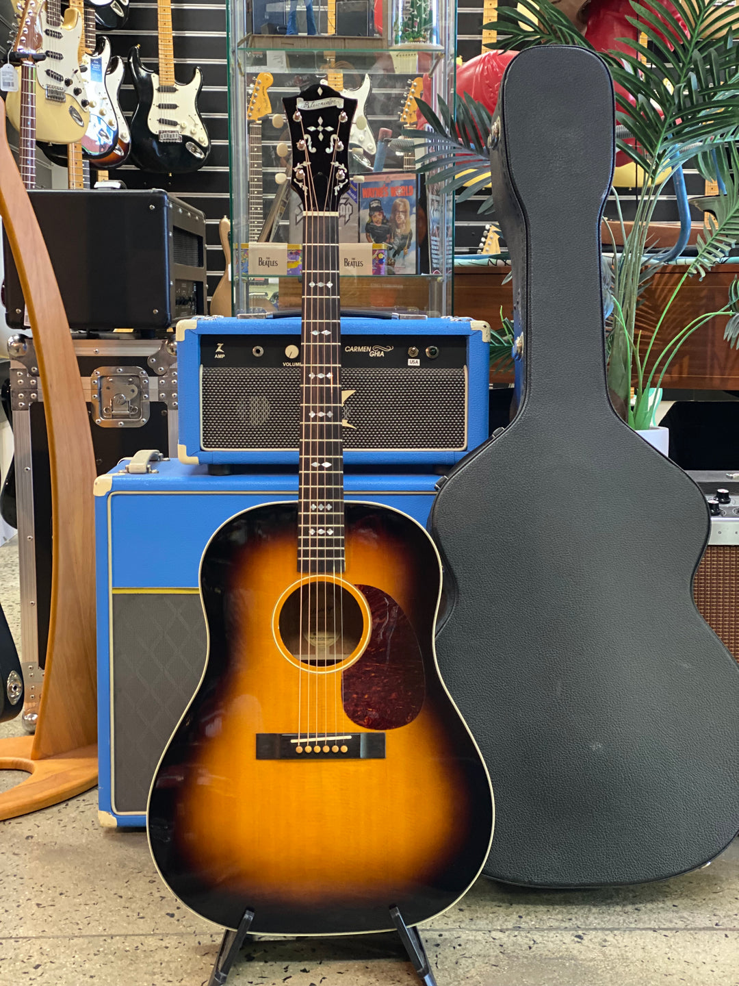 Blueridge BG-40 Acoustic Guitar wcase | Sunburst