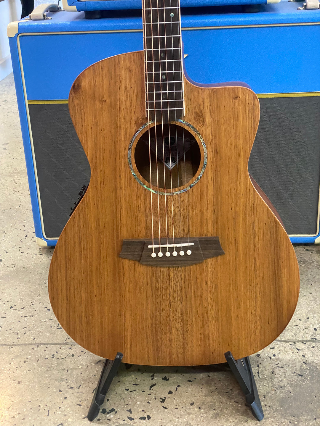 Cole Clark Studio SAN1EC Grand Auditorium Blackwood top back & sides