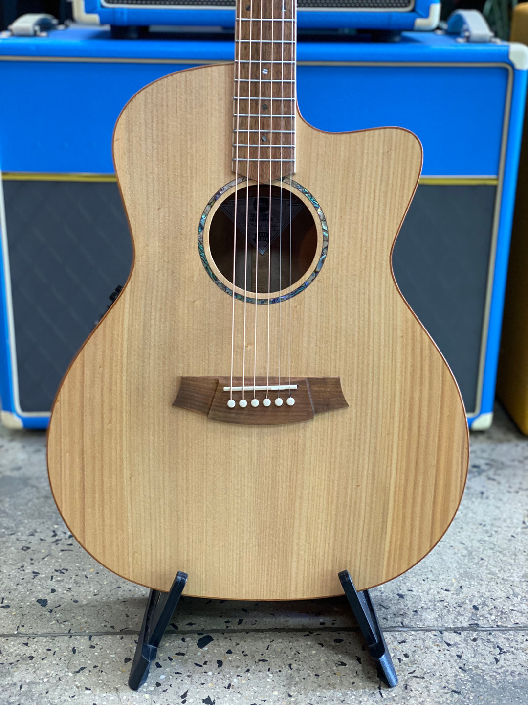 Cole Clark Studio GA All Solid Bunya Face Queensland Maple B&S