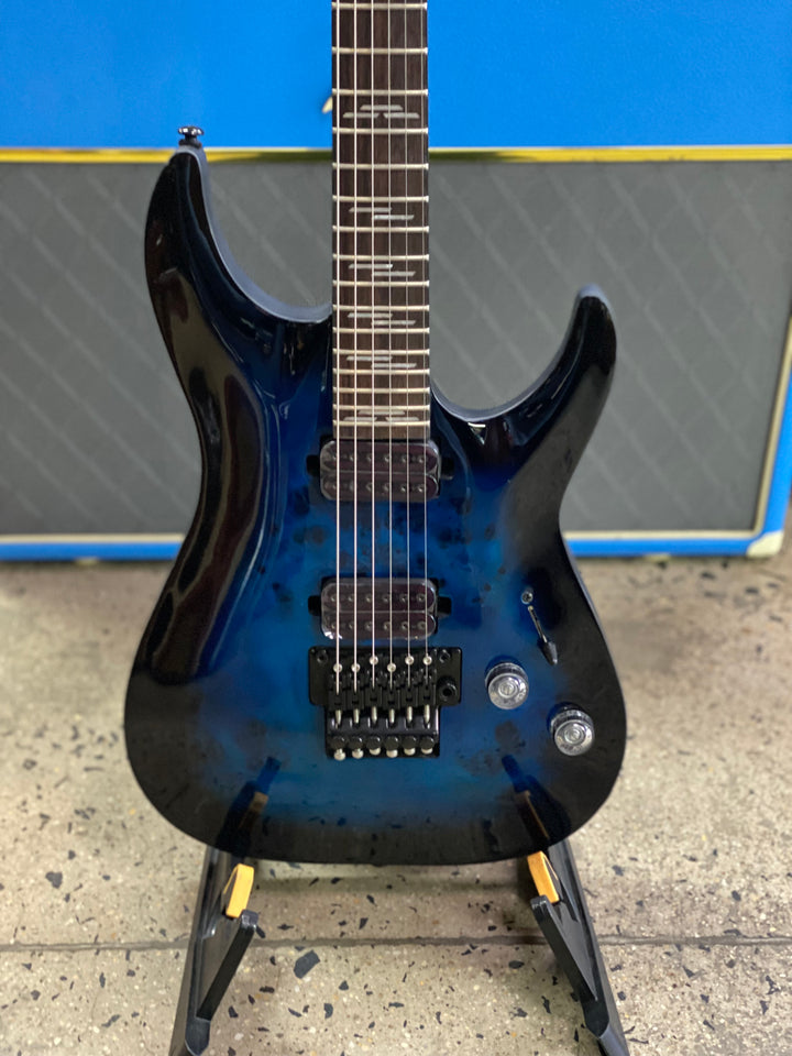 Schecter Omen Elite-6 FR Electric Guitar | Blue Burst