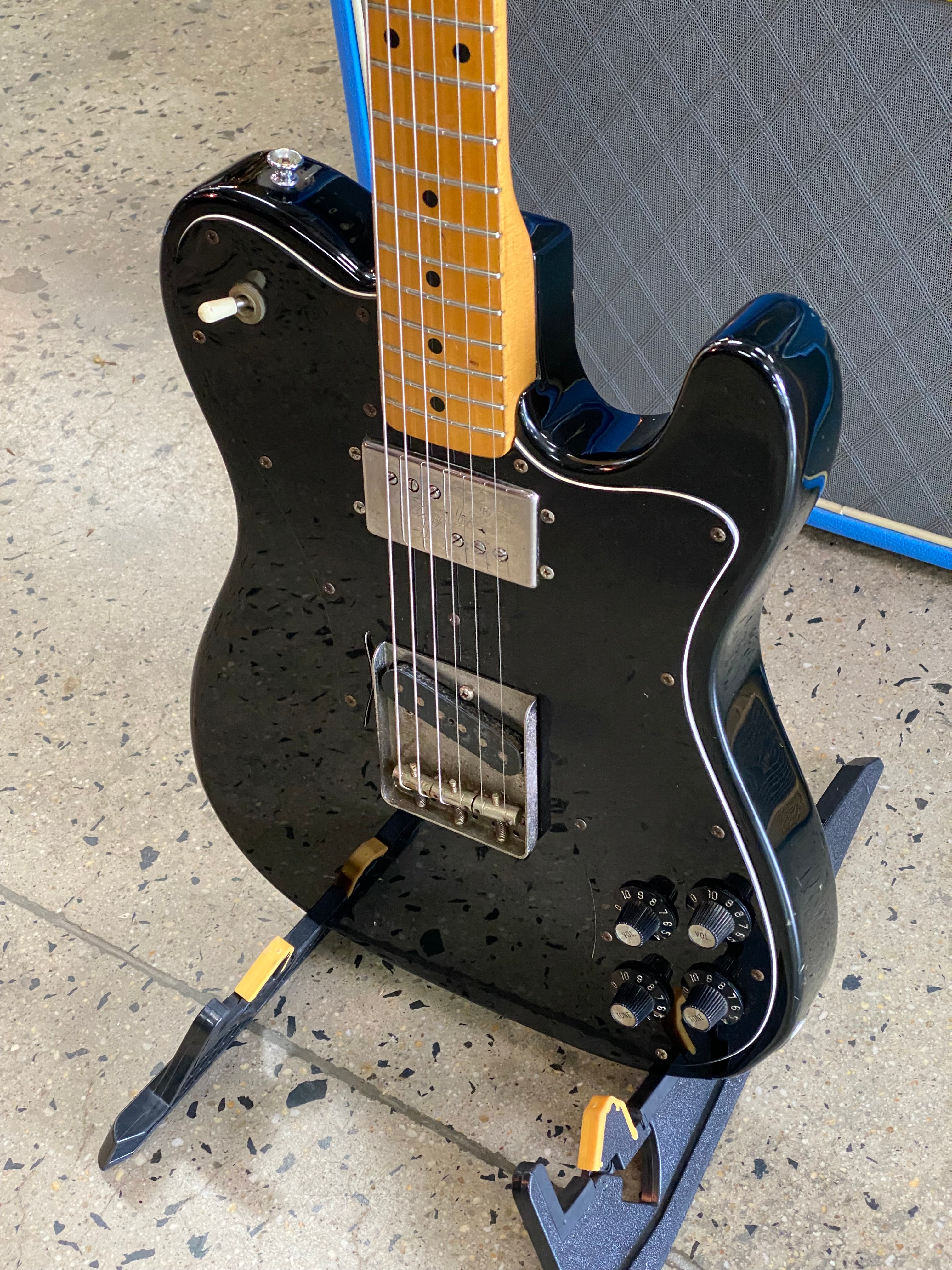 Fender E Series MIJ Tele Custom '84-87 Black Pre Loved – A&B