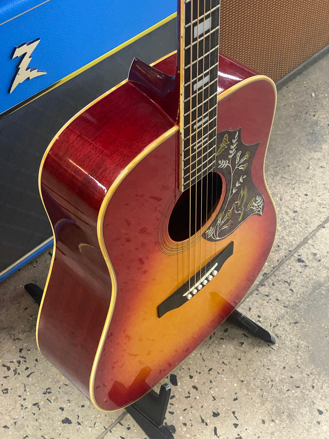 Morris Made In Japan 70's WH-20 H/Bird Style Sunburst ***Pre Loved***
