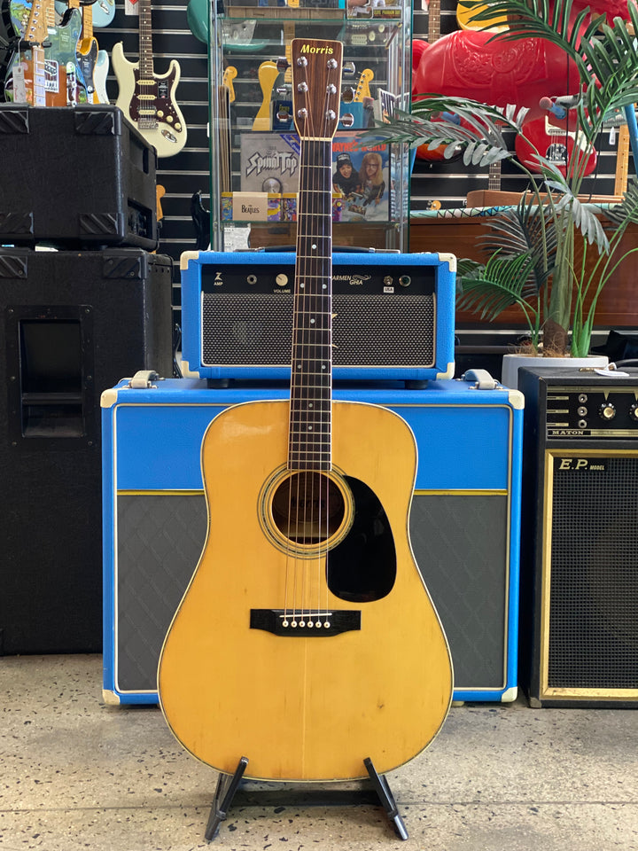 Morris Guitars W-25 Acoustic Guitar w/case ***pre loved***