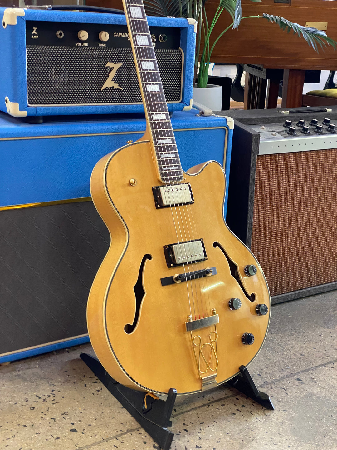 Epiphone MIK 1990 Emperor Joe Pass  *modded w/case | Natural ***pre loved***