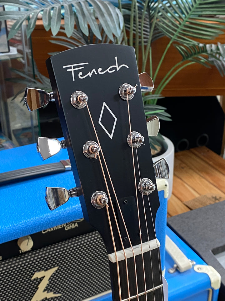 Fenech Delta Blues GA Cutaway All AA Mahogany w/case