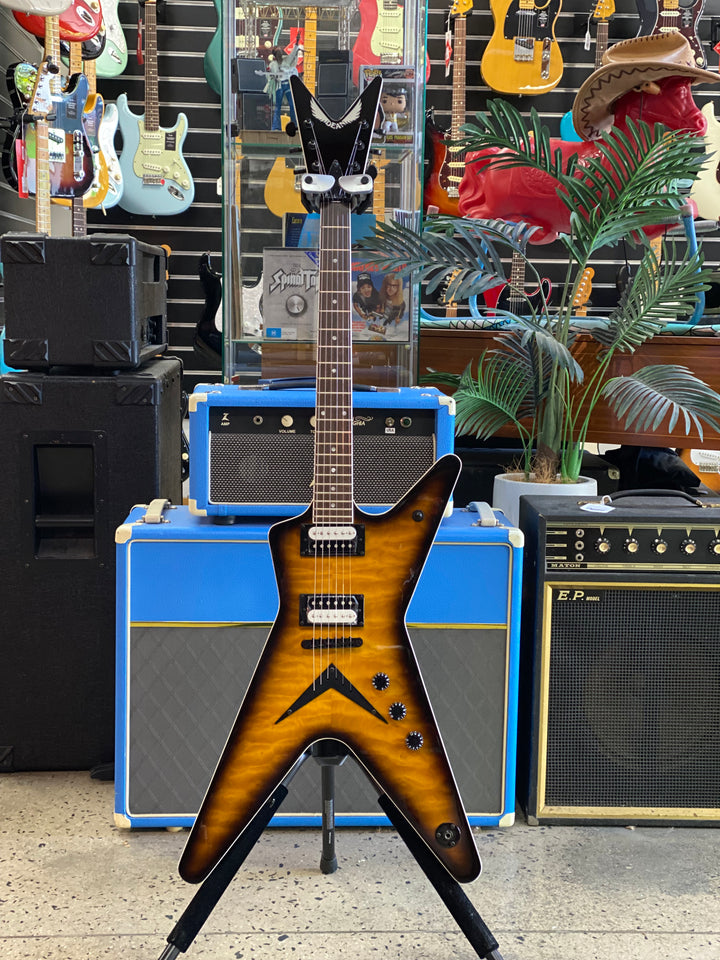 Dean Guitars MLX Quilt Maple Trans Brazilia