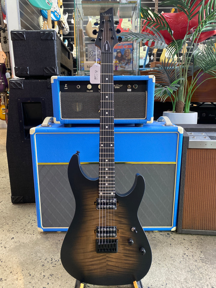 Schecter C-1 Standard Plus Electric Guitar | Ember Burst (EMB)