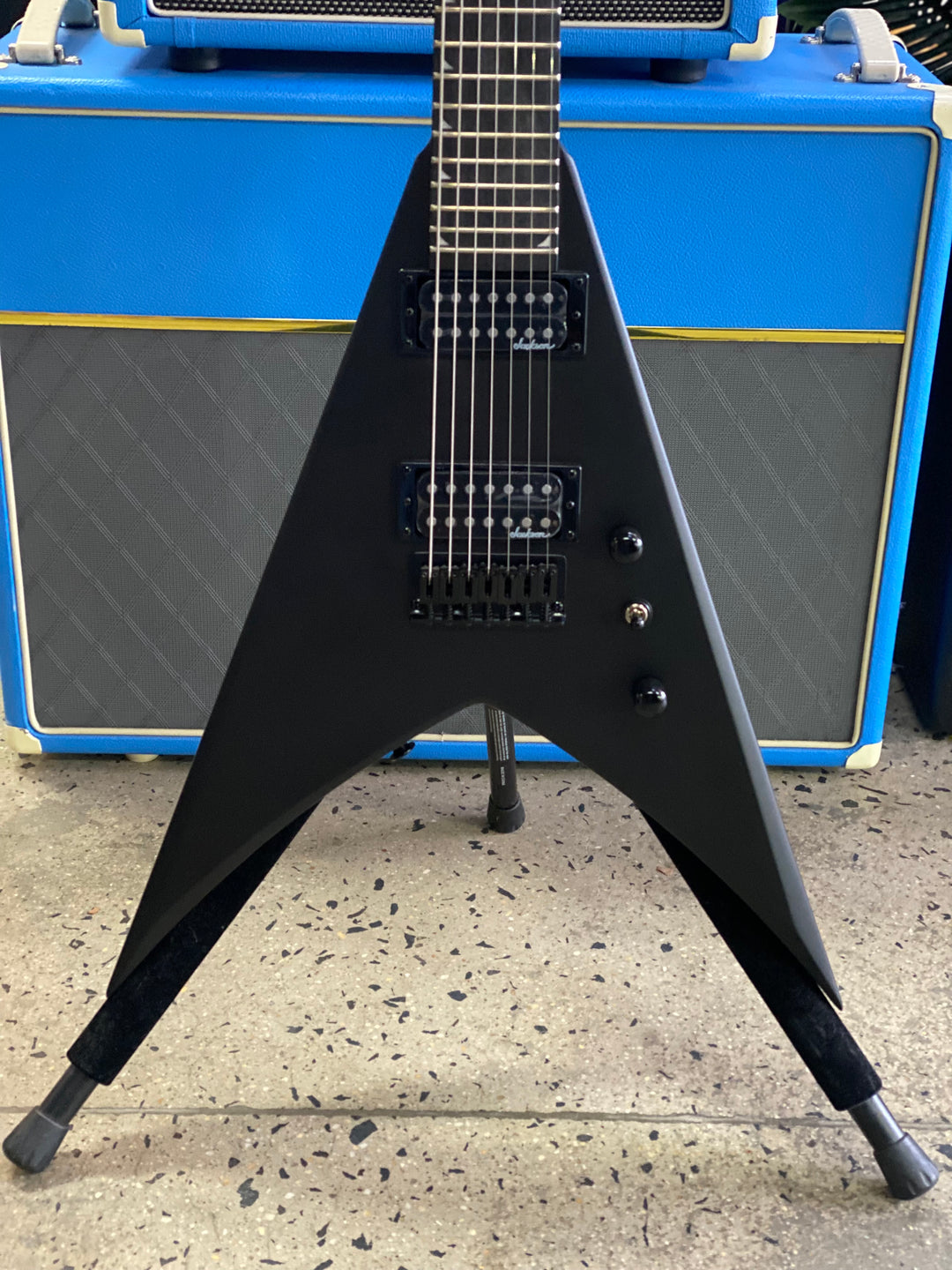 Jackson JS Series King V JS22-7 KV HT | Satin Black