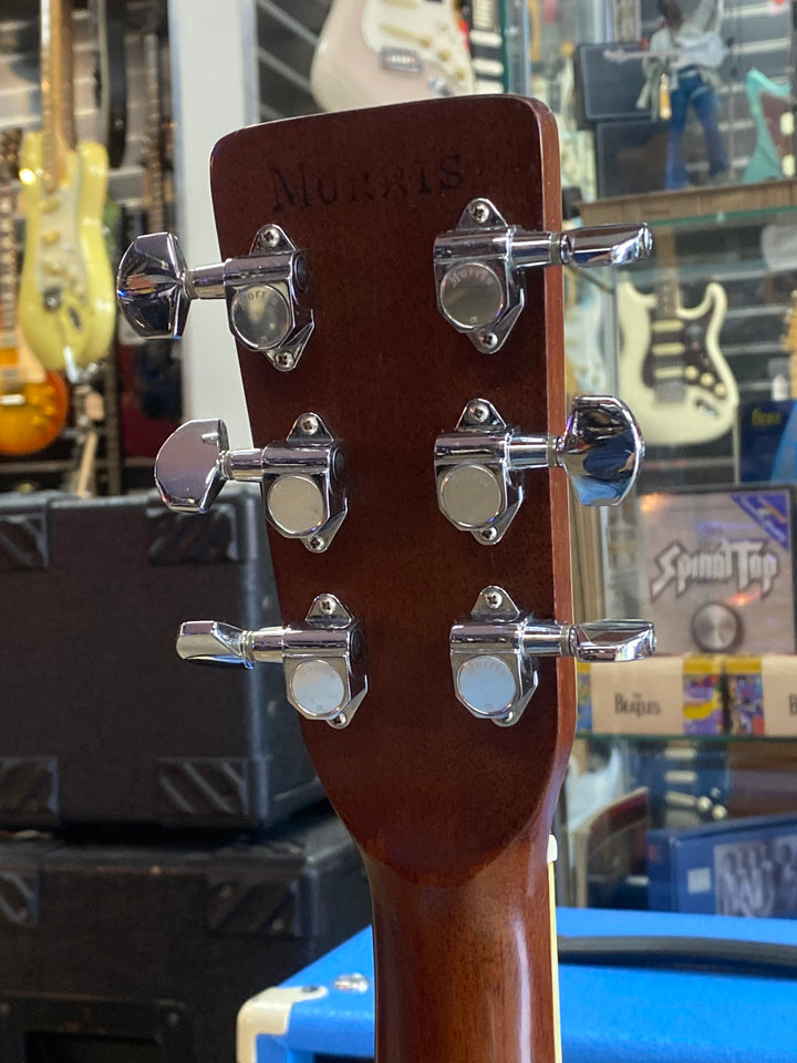 Morris Guitars 1975 W-30 Acoustic Guitar w/case ***pre loved***