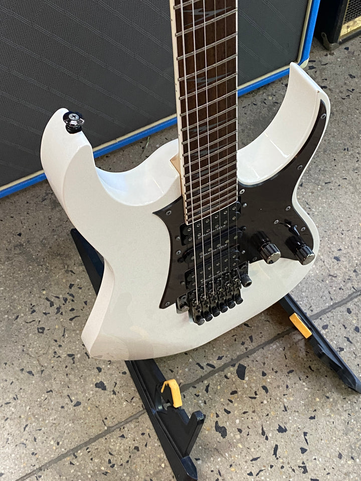 Ibanez MIJ 2010 Ibanez RG2550Z Prestige Galaxy White W/case Pre Loved