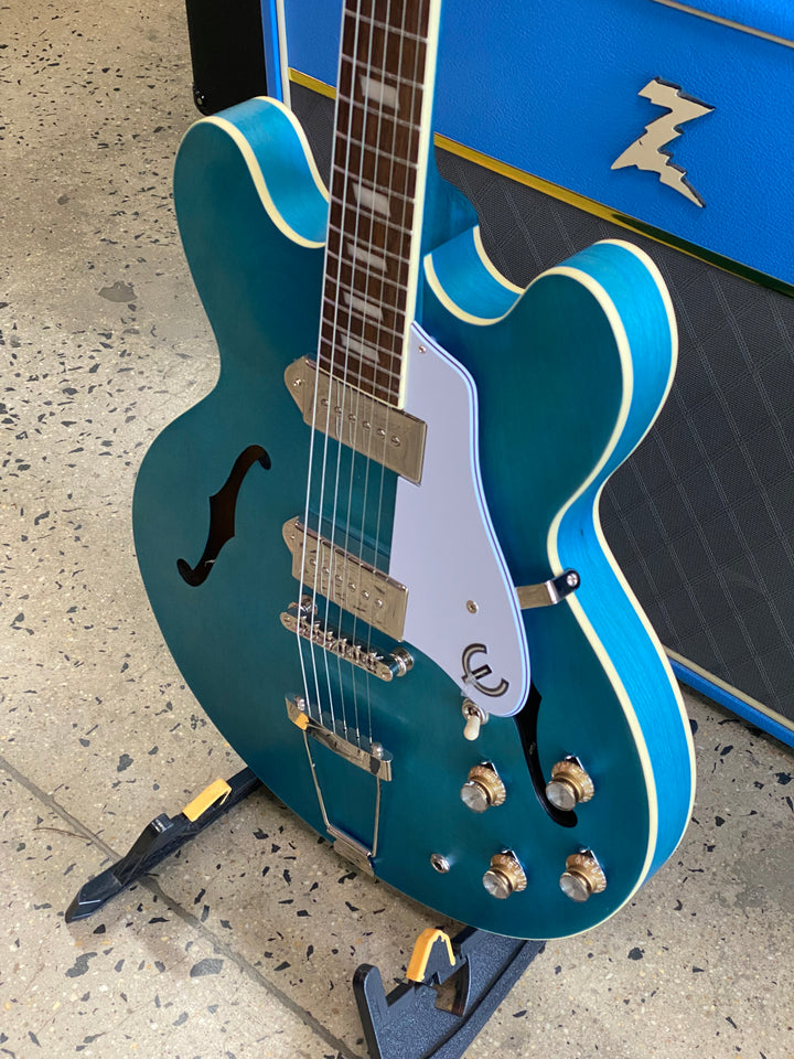 Epiphone 2021 Casino Archtop Hollowbody Worn Blue Denim ***Pre Loved***