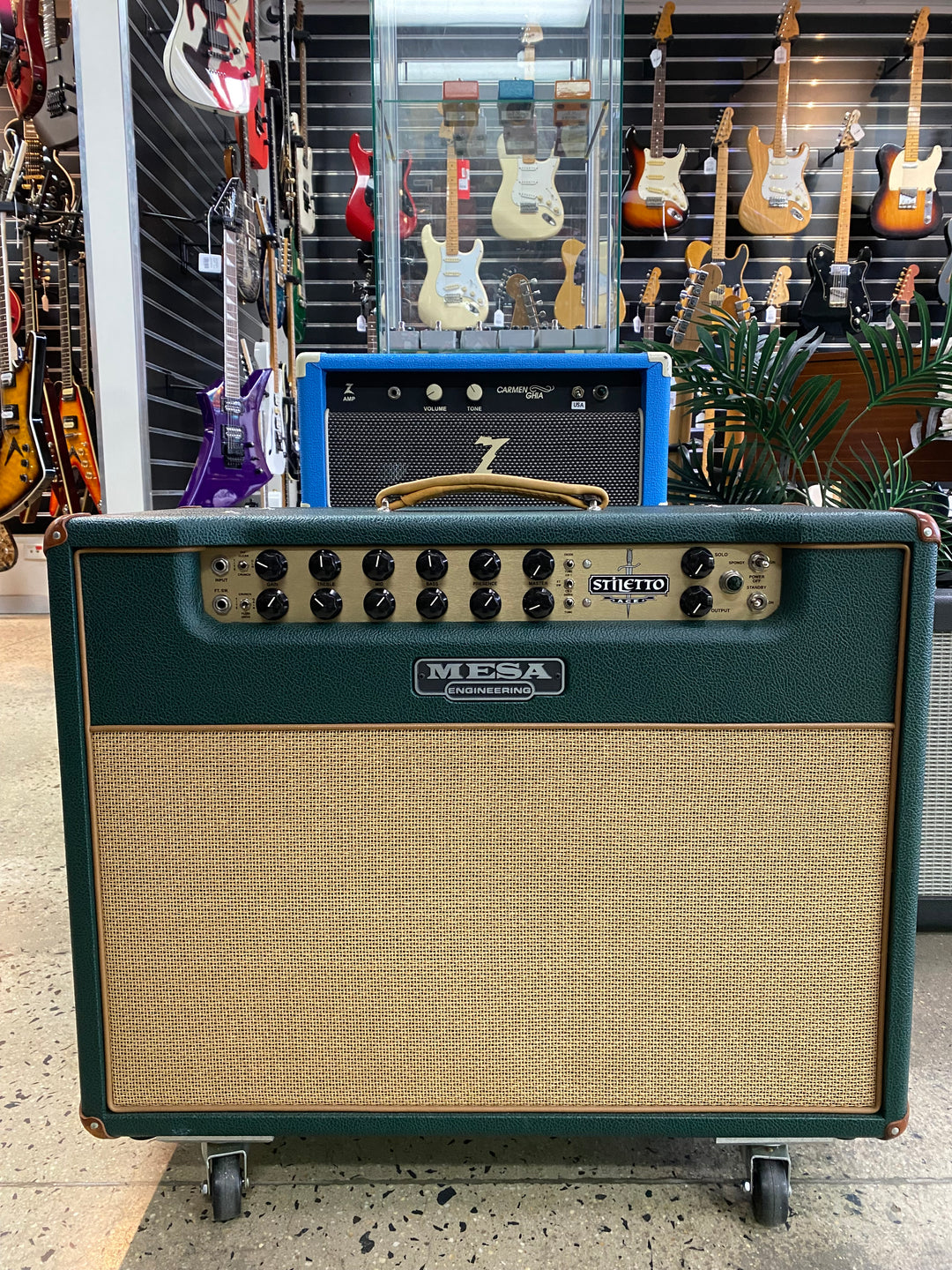 Mesa Boogie USA Stiletto Ace 50 Watt 2x12 Combo Green ***Pre Loved***