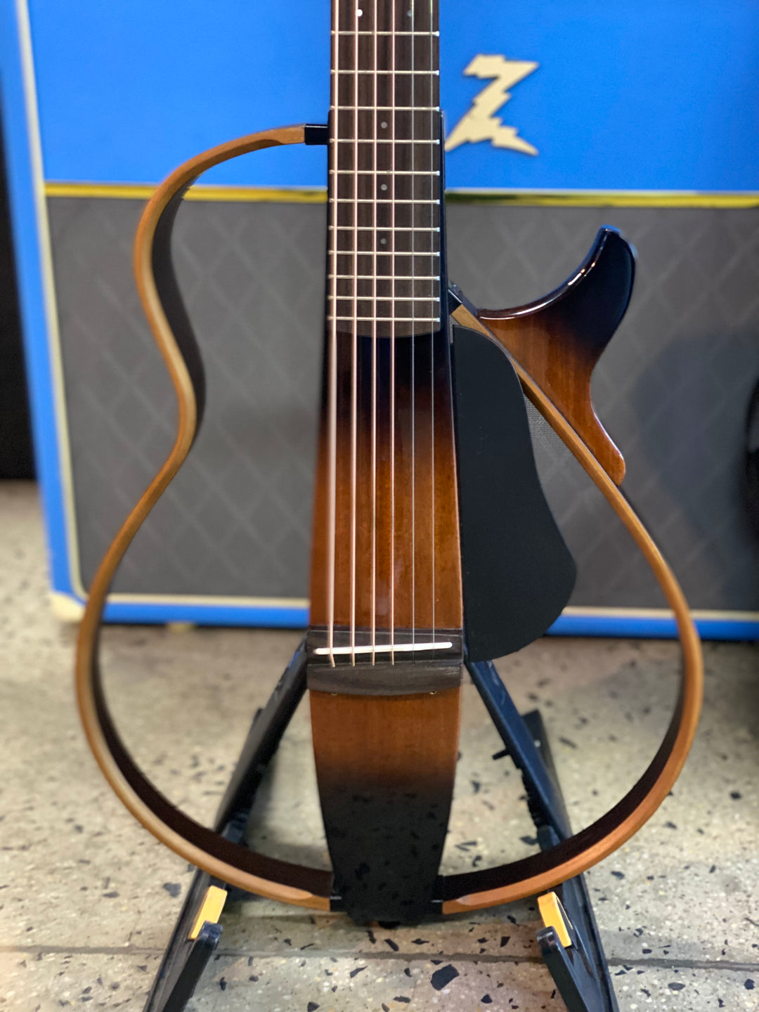 Yamaha Silent Guitar SLG200S Steel String w/bag ***pre loved***