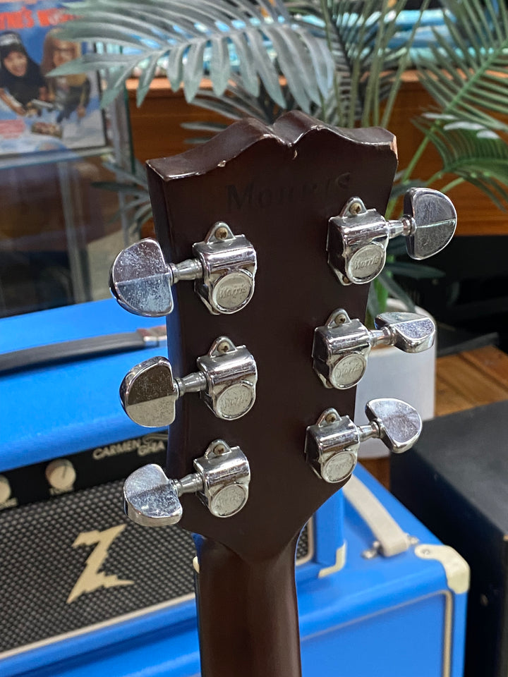 Morris WJ-25 Natural Double Pickguard W/Case | Natural ***pre loved***