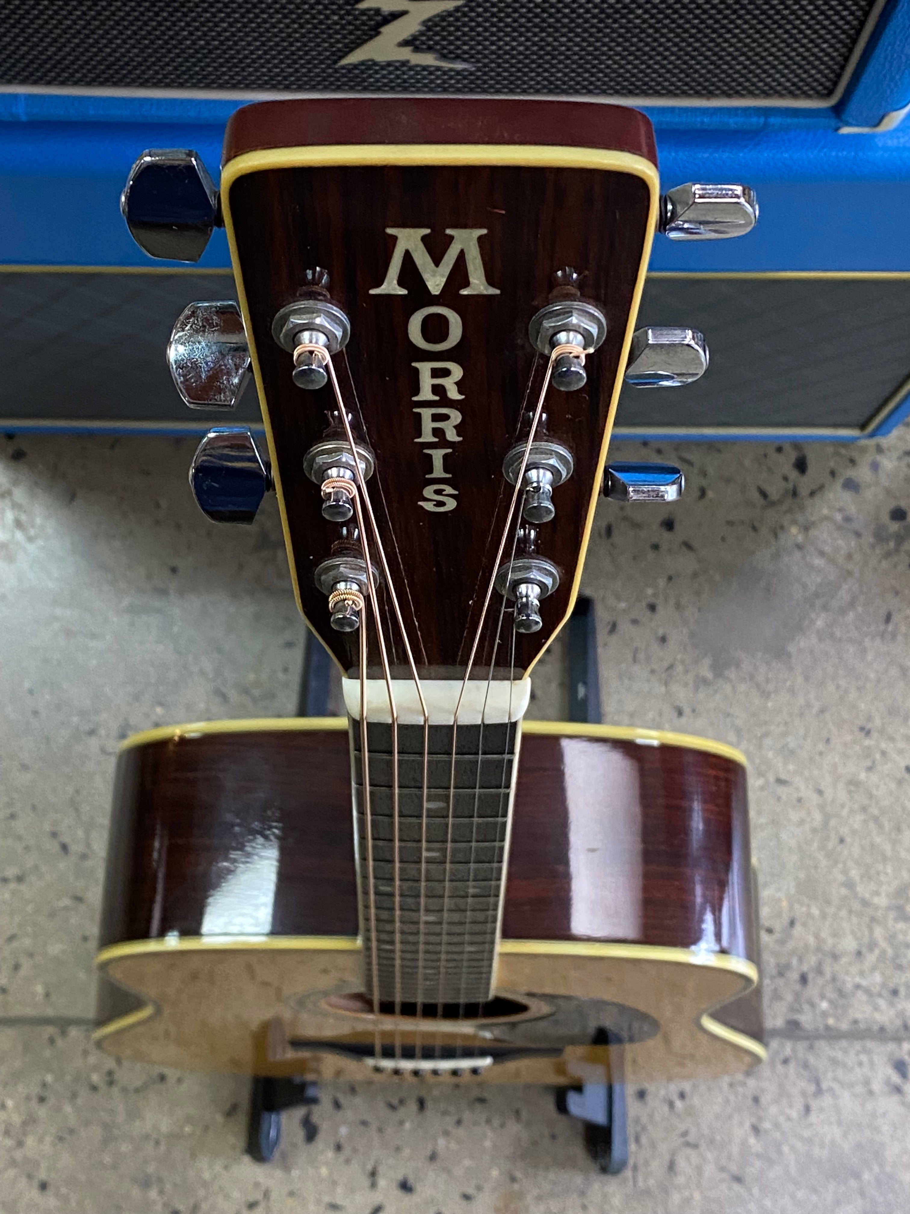 Morris W-35 80's Vintage Acoustic Guitar w/case ***Pre Loved