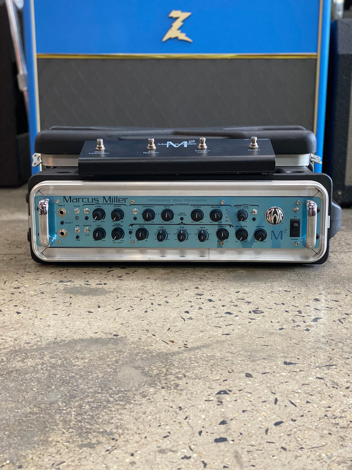 SWR Marcus Miller M2 Preamp with SKB case and fswitch ***pre loved***