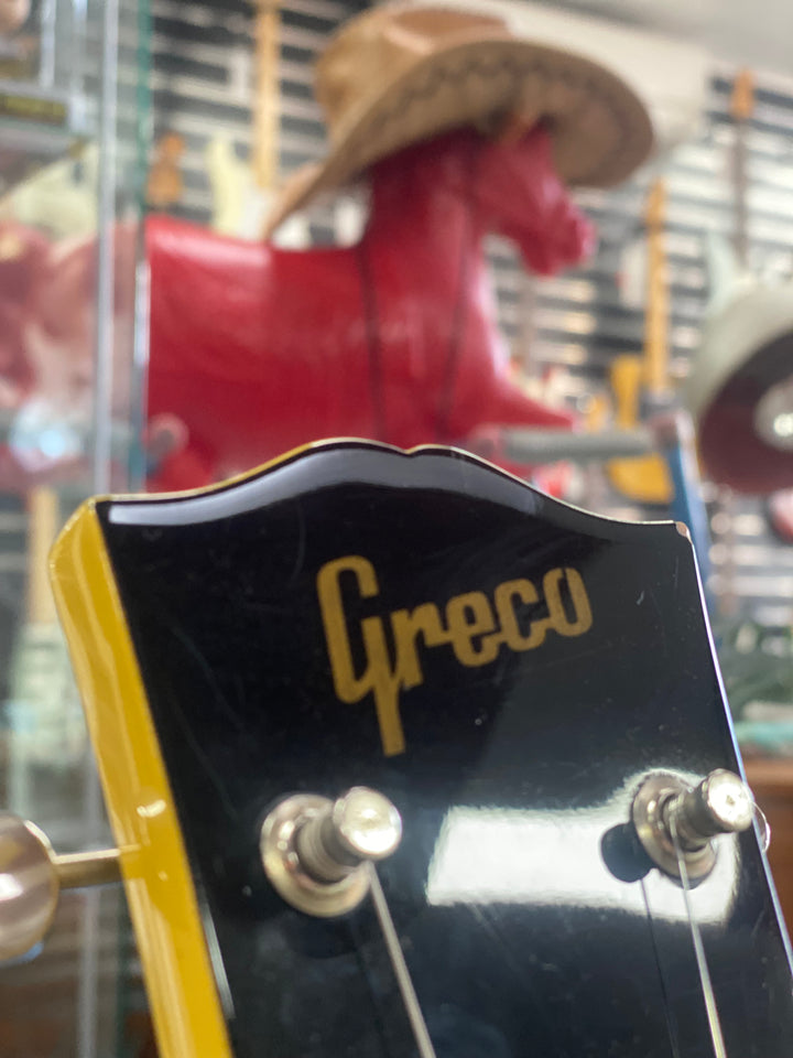 Greco MIJ 1986 EJR59-60D LP Junior Doublecut TV Yellow W/bag ***Pre Loved***