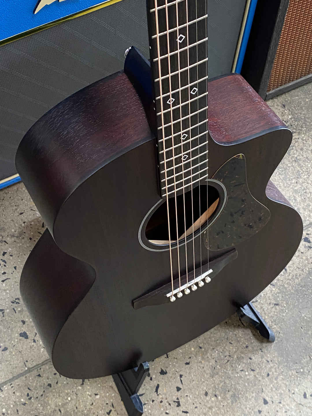 Fenech Delta Blues GA Cutaway All AA Mahogany w/case